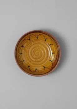 Ceramics|Tableware-TOAST Frances Savage Serving Bowl Honey/Terracotta