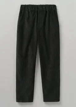 Cord|Trousers-TOAST Gabi Organic Cord Pull On Trousers BrownSlate
