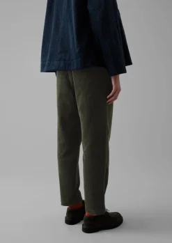 Cord|Trousers-TOAST Gabi Organic Cord Pull On Trousers Seaweed