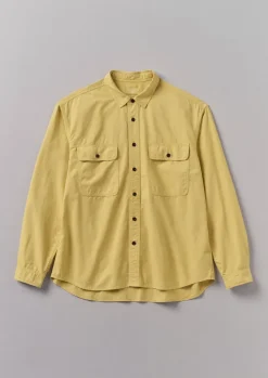 Workwear|Shirts-TOAST Garment Dyed Oxford Workwear Shirt SoftTopaz