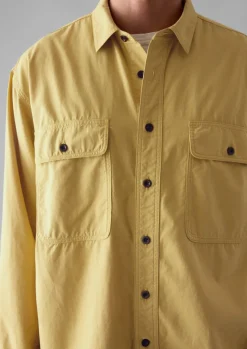 Workwear|Shirts-TOAST Garment Dyed Oxford Workwear Shirt SoftTopaz