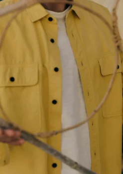 Workwear|Shirts-TOAST Garment Dyed Oxford Workwear Shirt SoftTopaz