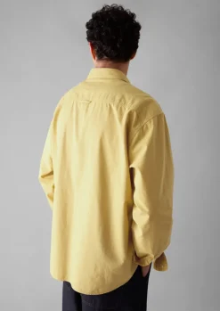 Workwear|Shirts-TOAST Garment Dyed Oxford Workwear Shirt SoftTopaz