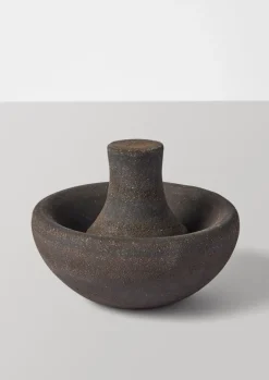 Ceramics|Kitchen-TOAST Grace McCarthy Pestle and Mortar VulcanBlack