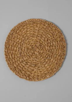 Kitchen|Tableware-TOAST Hand Woven Hogla Placemat Natural