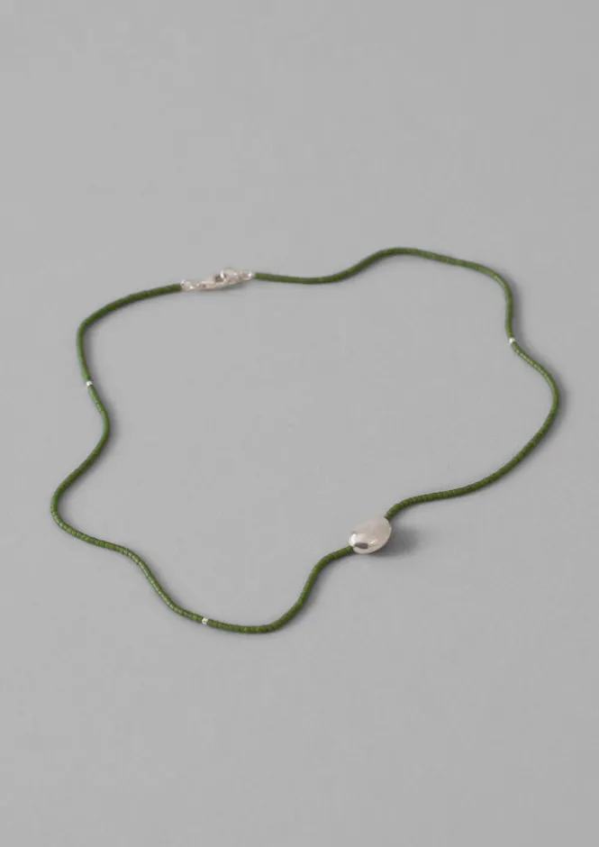 Jewellery-TOAST Helena Rohner Miyuki Glass Necklace Fern