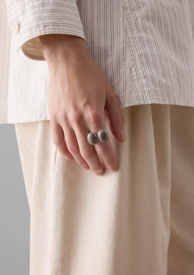 Jewellery-TOAST Helena Rohner Porcelain Ring Taupe