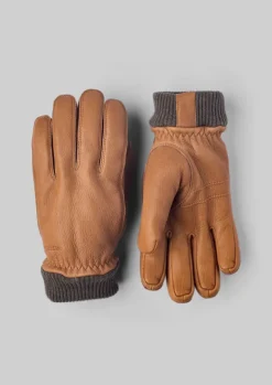 Hats, Scarves & Gloves-TOAST Hestra Tore Leather Gloves Cork