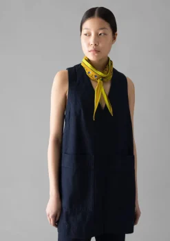Denim|Tops & Tees-TOAST Denim Cotton Tunic Indigo