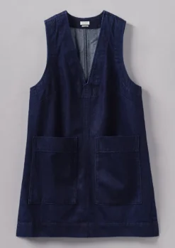 Denim|Tops & Tees-TOAST Denim Cotton Tunic Indigo