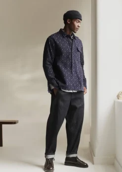 Denim|Workwear-TOAST Japanese Denim Trousers Indigo