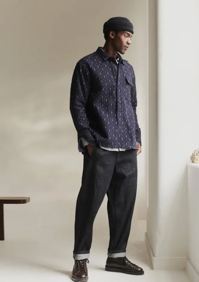 Denim|Workwear-TOAST Japanese Denim Trousers Indigo