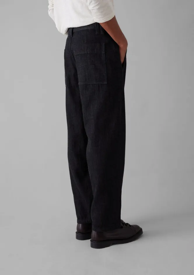 Denim|Workwear-TOAST Japanese Denim Trousers Indigo