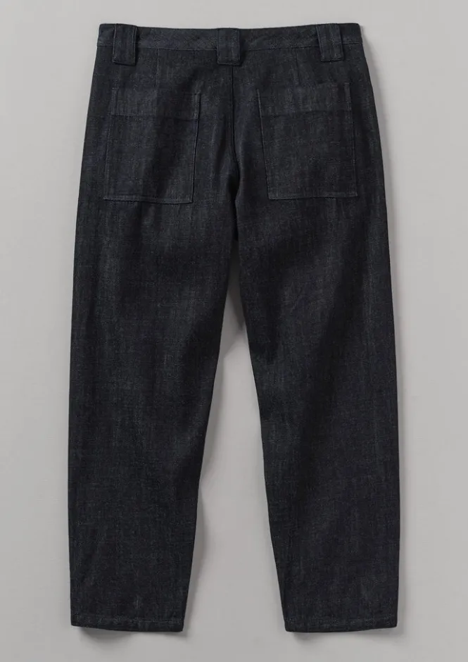 Denim|Workwear-TOAST Japanese Denim Trousers Indigo