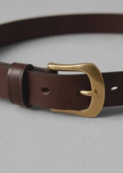 Bags & Belts-TOAST Jeans Belt Brown