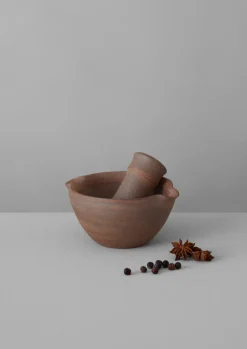 Ceramics|Kitchen-TOAST Jynsym Ong Pestle and Mortar RedClay