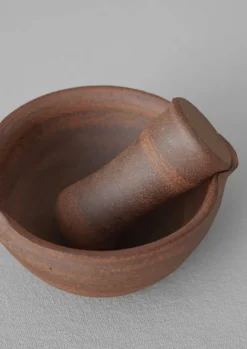 Ceramics|Kitchen-TOAST Jynsym Ong Pestle and Mortar RedClay