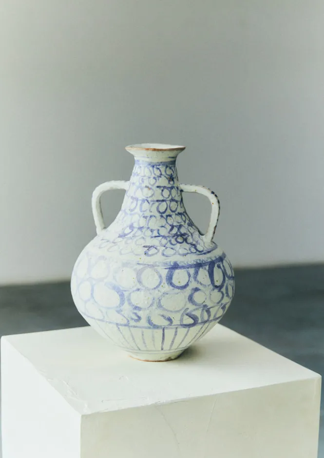 Decorative Pieces|Ceramics-TOAST Kate Semple Large Script Vase