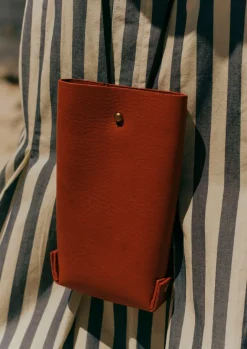 Bags & Belts-TOAST Kate Sheridan Jigsaw Pouch Bag Orange