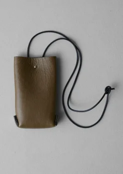 Bags & Belts-TOAST Kate Sheridan Jigsaw Pouch Bag Olive