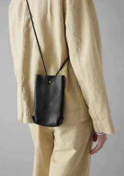 Bags & Belts-TOAST Kate Sheridan Jigsaw Pouch Bag Black