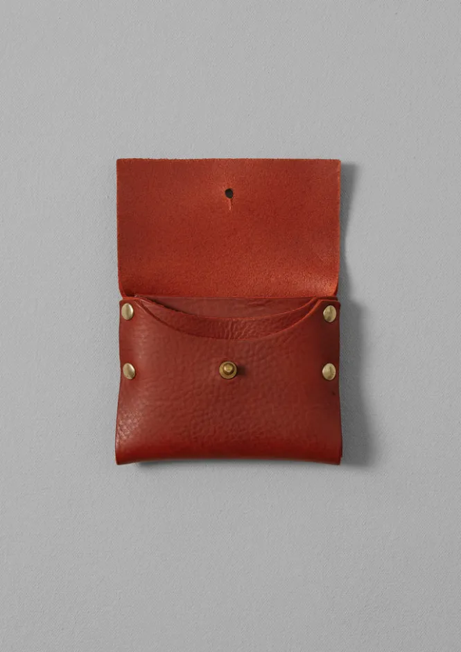 Bags & Belts-TOAST Kate Sheridan Leather Wallet Redcurrant