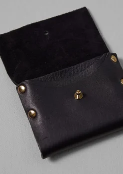 Bags & Belts-TOAST Kate Sheridan Leather Wallet Black