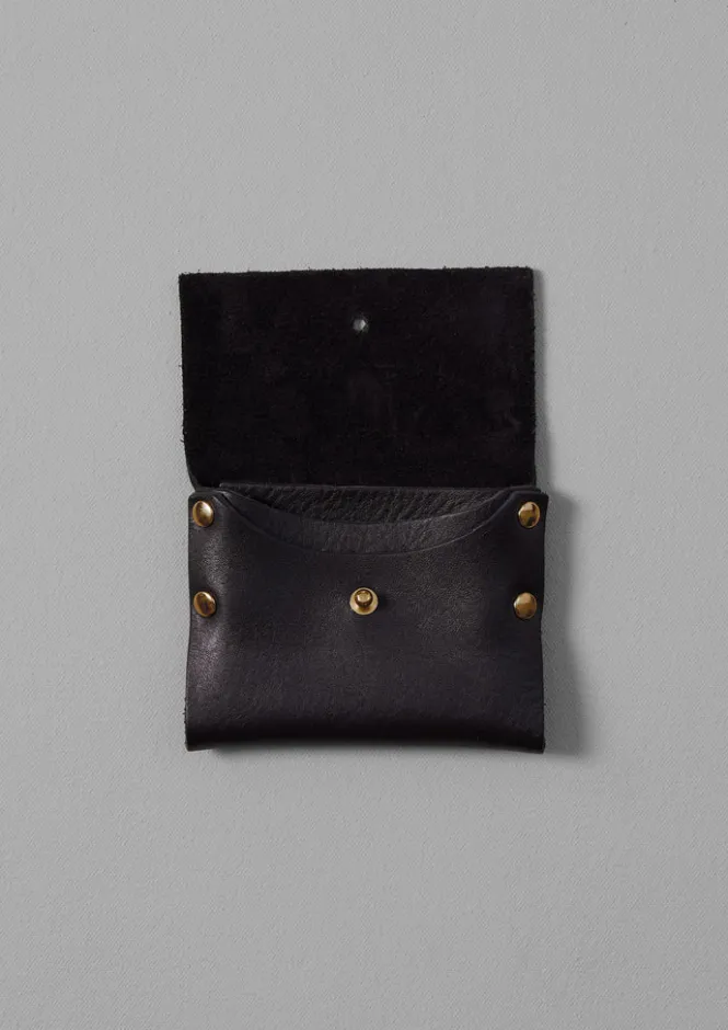 Bags & Belts-TOAST Kate Sheridan Leather Wallet Black