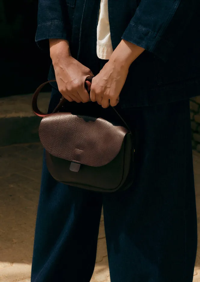 Bags & Belts-TOAST Kate Sheridan Orbed Tab Bag Grape
