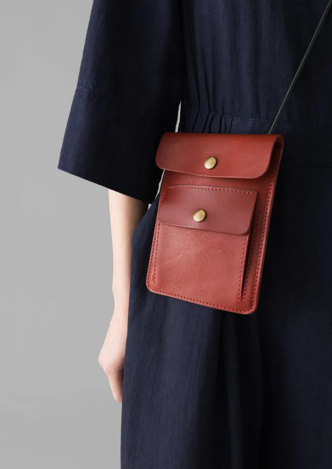 Bags & Belts-TOAST Kate Sheridan Scout Bag Redcurrant
