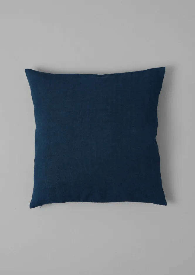 Textiles|Cushions & Covers-TOAST Kinetic Geo Linen Cushion Cover MixedBlues