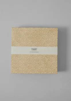 Christmas Decorations-TOAST Large Dip Dyed Lokta Paper Rosette Set Multi