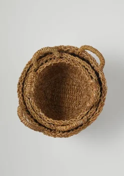 Baskets-TOAST Large Hogla Storage Basket Natural