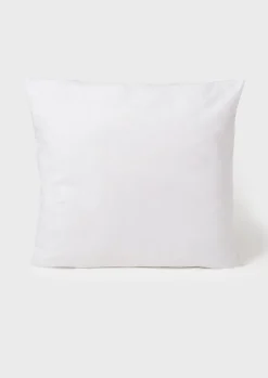 Textiles|Cushions & Covers-TOAST Large Square Wool Cushion Pad White