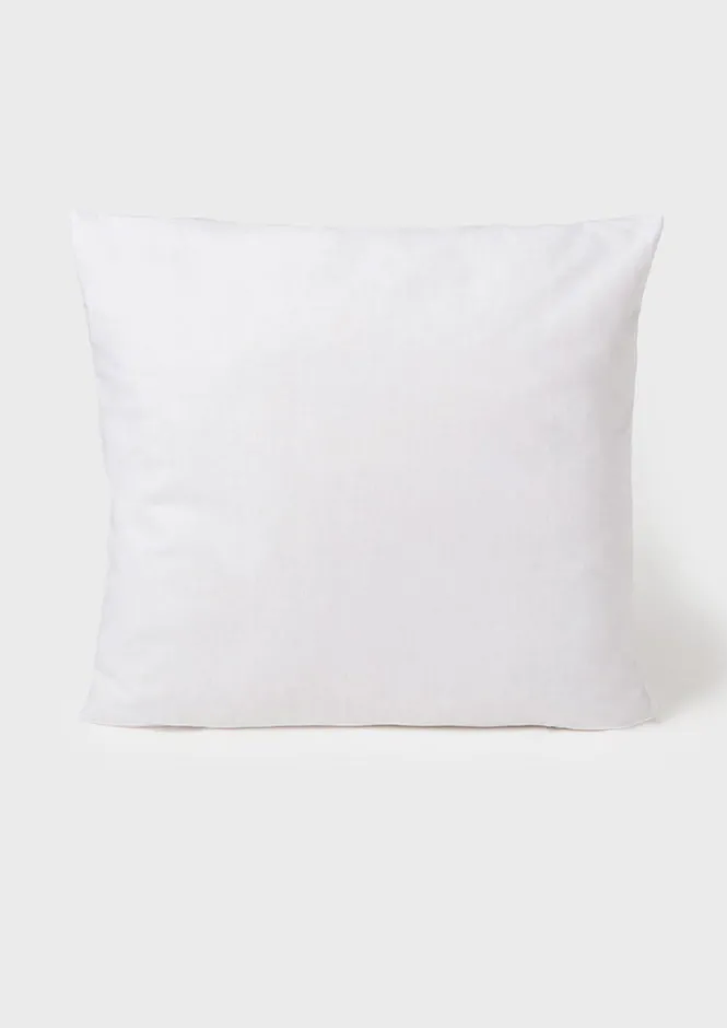 Textiles|Cushions & Covers-TOAST Large Square Wool Cushion Pad White