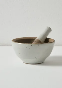 Ceramics|Kitchen-TOAST Leach Pottery Pestle and Mortar Chalk
