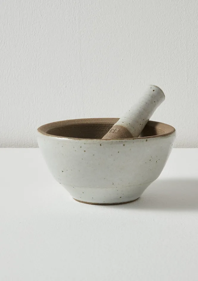 Ceramics|Kitchen-TOAST Leach Pottery Pestle and Mortar Chalk