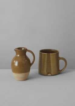 Ceramics|Tableware-TOAST Lily Pearmain Small Jug Ochre
