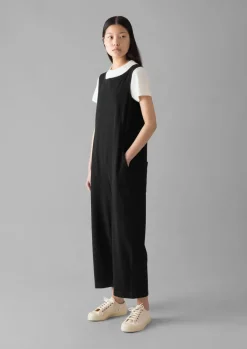 Loungewear|Jumpsuits-TOAST Lydia Jersey Jumpsuit WashedBlack