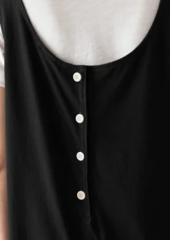 Loungewear|Jumpsuits-TOAST Lydia Jersey Jumpsuit WashedBlack