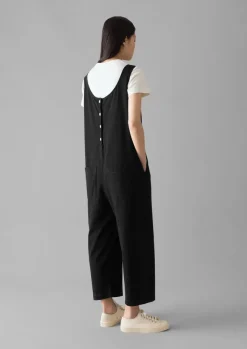 Loungewear|Jumpsuits-TOAST Lydia Jersey Jumpsuit WashedBlack
