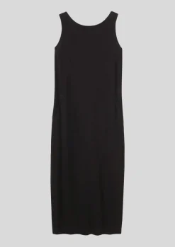 Loungewear|Dresses-TOAST Lydia Jersey Shift Dress WashedBlack