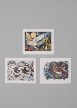 Stationery|Christmas Decorations-TOAST Mark Hearld Greeting Card Set Multi