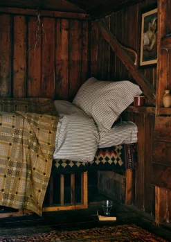 Textiles|Blankets & Throws-TOAST Melin Tregwynt Welsh Blanket Mead/Ash