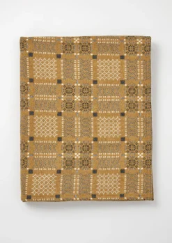 Textiles|Blankets & Throws-TOAST Melin Tregwynt Welsh Blanket Mead/Ash