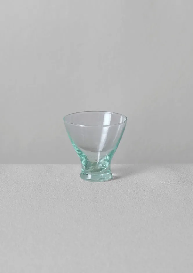 Glass|Kitchen-TOAST Mini Fluted Moroccan Glasses Set Clear