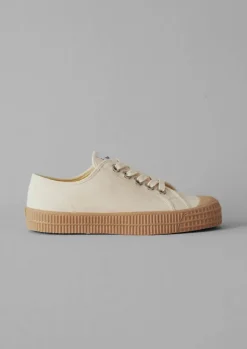 Trainers & Plimsolls-TOAST Novesta Star Master Plimsolls Ecru/Transparent