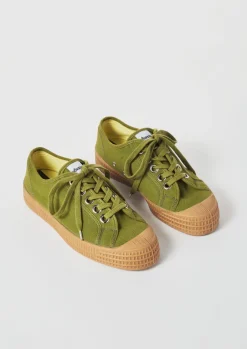Trainers & Plimsolls-TOAST Novesta Star Master Plimsolls Cactus