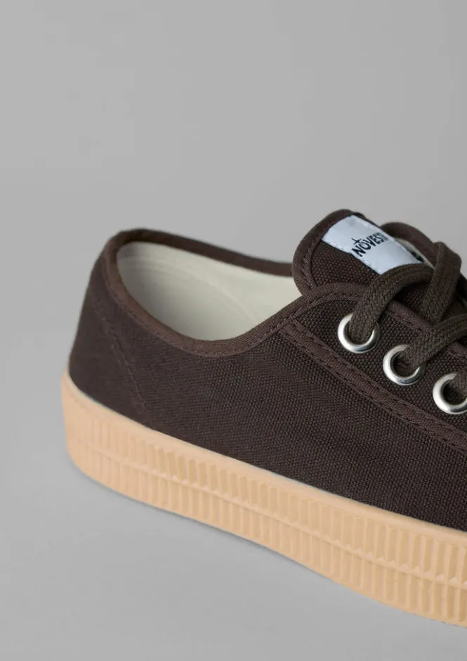 Trainers & Plimsolls-TOAST Novesta Star Master Plimsolls DarkBrown