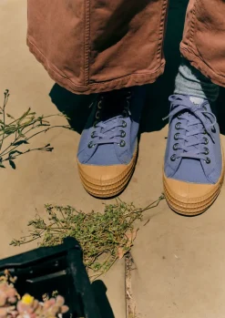 Trainers & Plimsolls-TOAST Novesta Star Master Plimsolls Denim